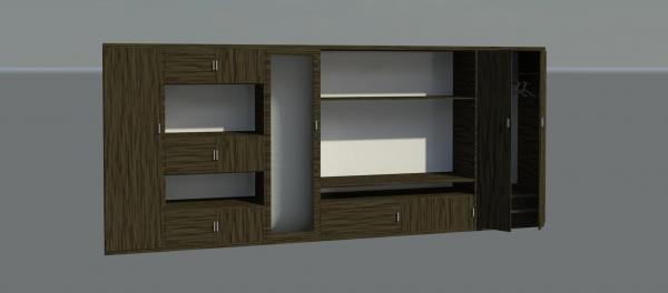 TV Furniture / Closet Sala de TV