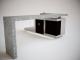 Concrete modern Bar with sink / Bar de concreto moderno con sink