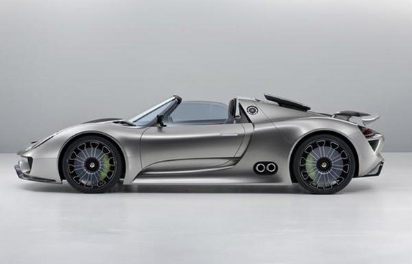 Car (Side View Detail Component Family) - PORSCHE 918 Spider