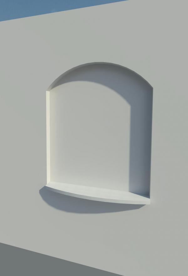Arched Wall Niche