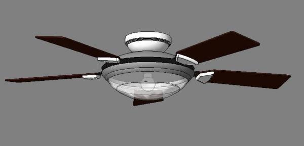 Ceiling Fan - 52in Remote Control