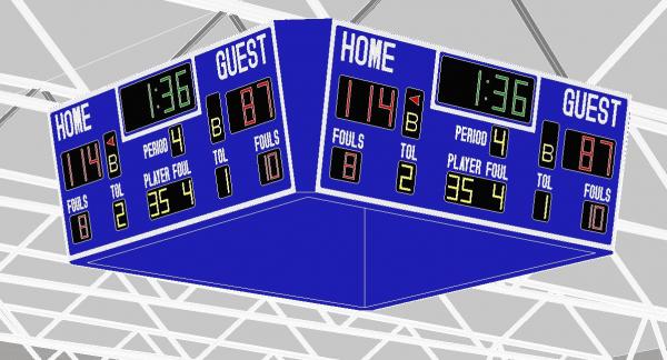 Scoreboard - 4 sided