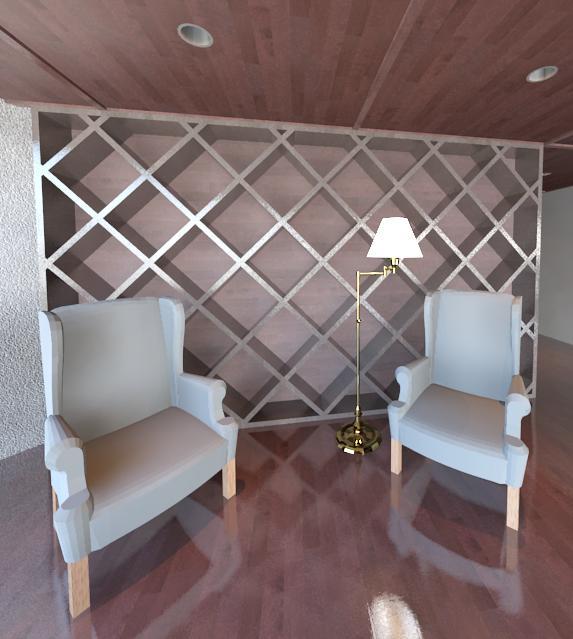 Bookcase - Criss Cross