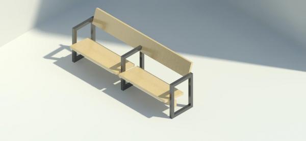 Reitveld church bench