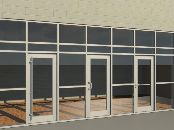 Door - Curtain Panel