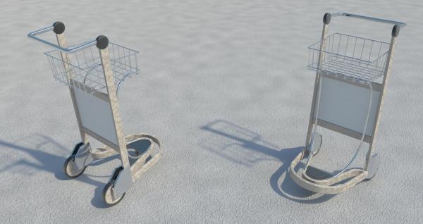 Baggage cart - airside