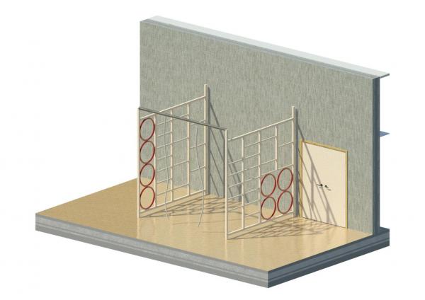 School Gym Climbing Frame