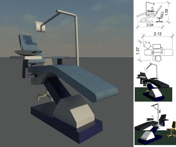 Dental chair (Mobiliario estomatologia)