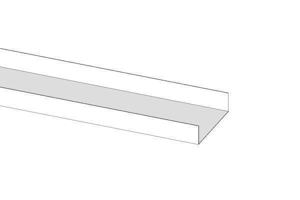 Lindab U section - light gauge steel profile