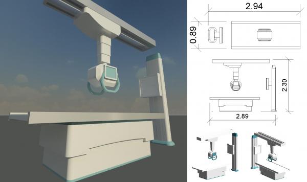 X-RAY Machine (maquina para rayos x)