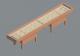SHUFFLEBOARD TABLE