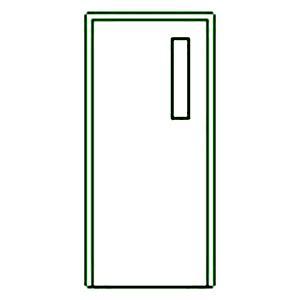 Single Flush Vision with HM frame