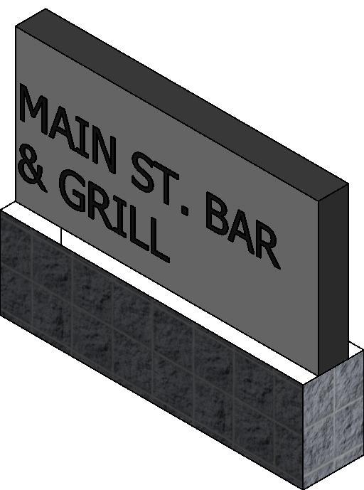 main sreet raod sign