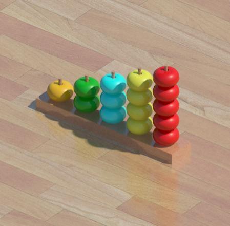 children educational  toy/juguete para niños de preescolar educativo