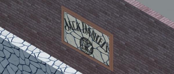 JACK DANIEL'S MIRROR