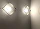 lighting/ luminaria para muro en forma de rombo