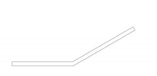 Bent Steel Plate (1 Leg at Angle)