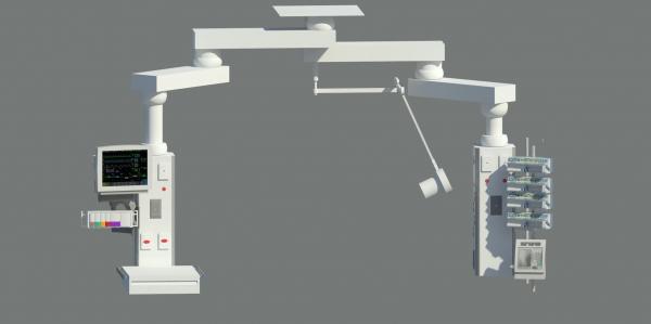 MDI Pendant Boom NICU BOC Aust