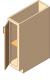 Base Cabinet, no drawer, tray divider, shelf