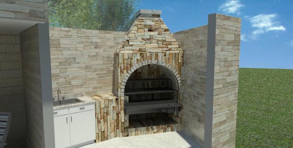Outdoor Grill Pit