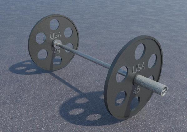 45 LB Barbell Weight