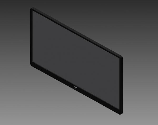 72" LCD TV WALL MOUNTED