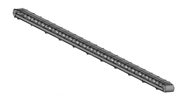 24" wide belt conveyor