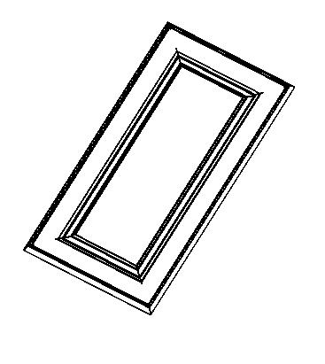 Panametric Cabinet Door