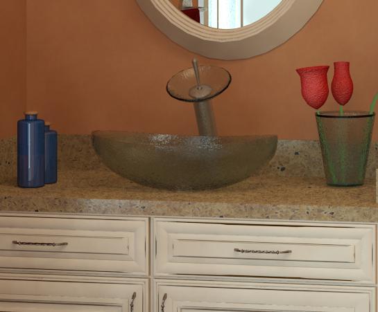Glass Sink
