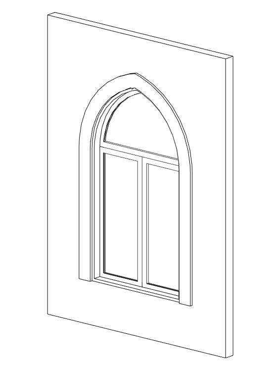 Pointed Arch Window