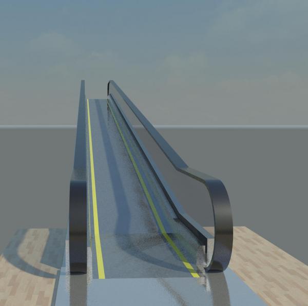 mechanical ramp rampa mecanica