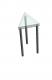 Triangle Glass Table