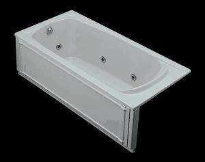 Kohler - K-1460-H2 Portrait Whirlpool with K-1445