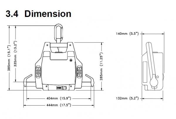 BHM Medical - Voyager Ceiling Hoist