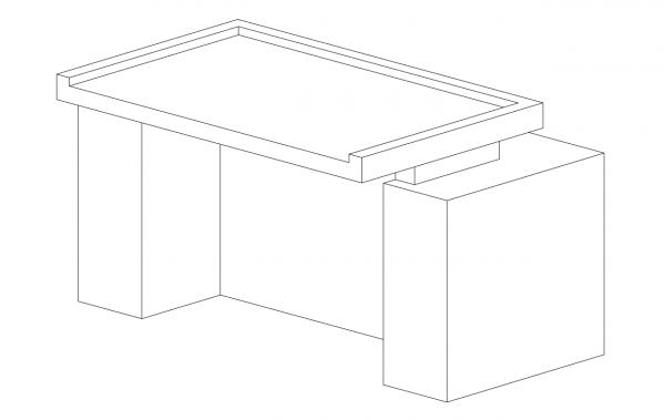 Custom Huntington Desk