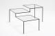 Nendo Coffee Table Wire Frame Opitcal Illusion