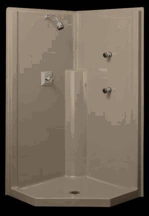 Kohler - K-1517 Cap Cod 40 inch Neo-angle Shower