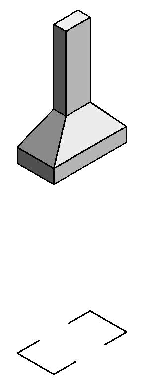 Central Stove Hood / Coifa Central