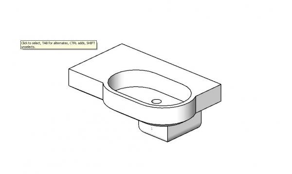 Opal Caroma 720 Basin