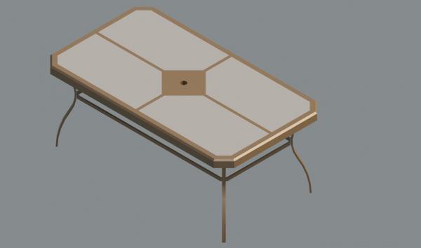 Allen & Roth - Tenbrook Patio Dining Set