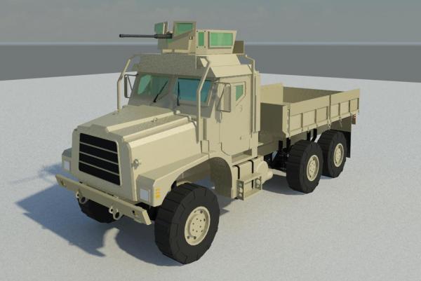Military - MTVR - Cargo Truck