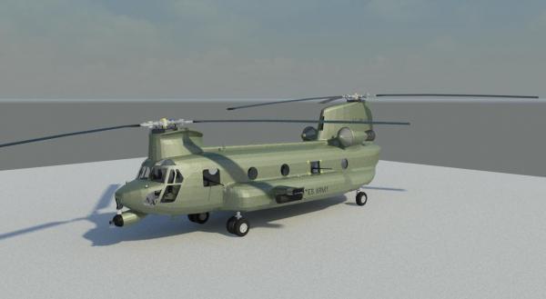 Military - CH47 Chinook Helicopter