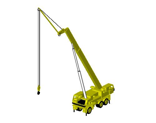 mobile crane telescopic