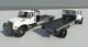 WRECKER - FLAT BED TOW TRUCK