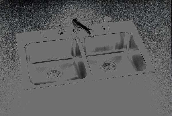 Kohler - K-3246 Ballad Double Basin Sink