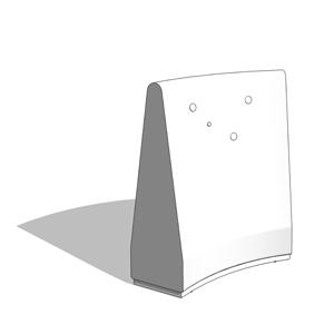 Le Mur Module Seating Sytem For Teaming / Curved Section - HighTower