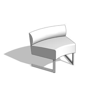 Le Mur Module Seating Sytem For Teaming / Seat Curver Inner  Section - HighTower