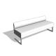 Le Mur Module Seating Sytem For Teaming / Seat Straight Section - HighTower