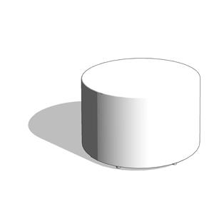 Nimbus Ottoman Round - HighTower