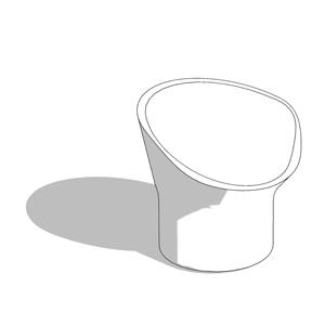 Modern "Avalon" Lounge Chair - HighTower